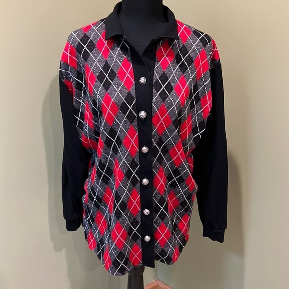 Haberdashery Sweaters - Haberdashery Argyle Sweater